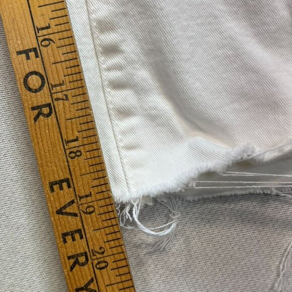 Lucky Brand Women's Sweet Crop Ankle Jeans Stretch Denim Size 10/30 White Solid - Picture 9 of 12